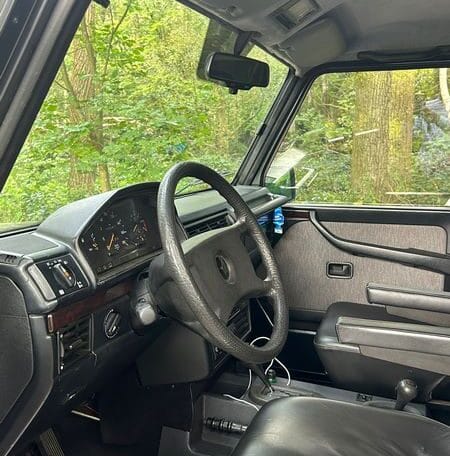 Mercedes 280 GE Kort Grijs Met Leder En Airco 43000 Km 0