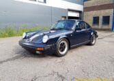 Porsche 911 Coupé Donkerblauw Met Bordeaux Rood Leder 90000 Km 0