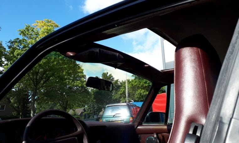 Porsche 911 Coupé Donkerblauw Met Bordeaux Rood Leder 90000 Km 0