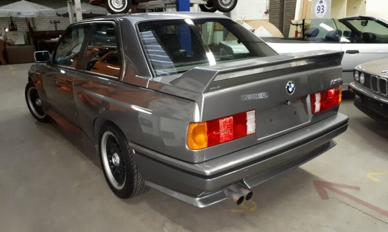 BMW M3 E30 Cecotto Zilvergrijs Met Zwart Leder 87000 Km 0