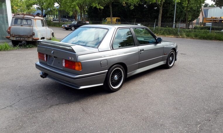 BMW M3 E30 Cecotto Zilvergrijs Met Zwart Leder 87000 Km 0