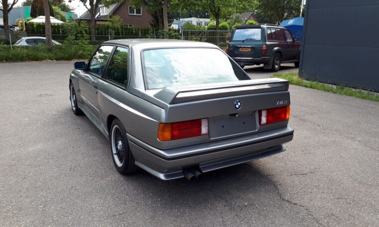BMW M3 E30 Cecotto Zilvergrijs Met Zwart Leder 87000 Km 0