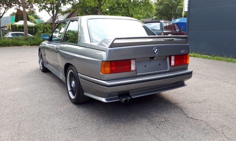 BMW M3 E30 Cecotto Zilvergrijs Met Zwart Leder 87000 Km 0
