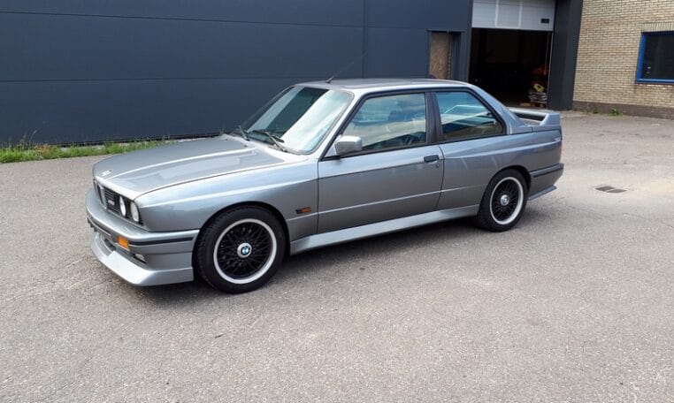 BMW M3 E30 Cecotto Zilvergrijs Met Zwart Leder 87000 Km 0