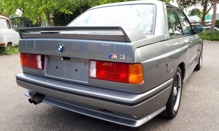 BMW M3 E30 Cecotto Zilvergrijs Met Zwart Leder 87000 Km 0