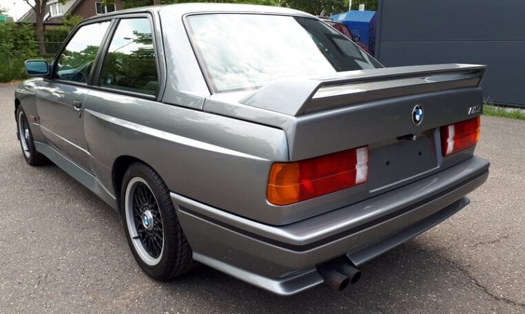 BMW M3 E30 Cecotto Zilvergrijs Met Zwart Leder 87000 Km 0