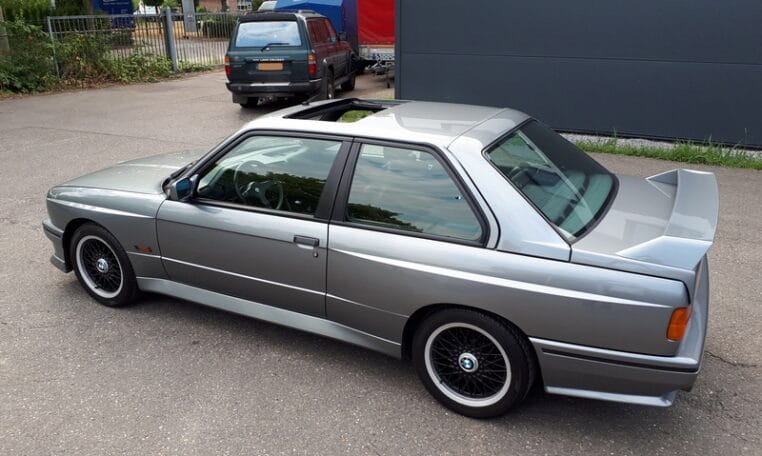 BMW M3 E30 Cecotto Zilvergrijs Met Zwart Leder 87000 Km 0