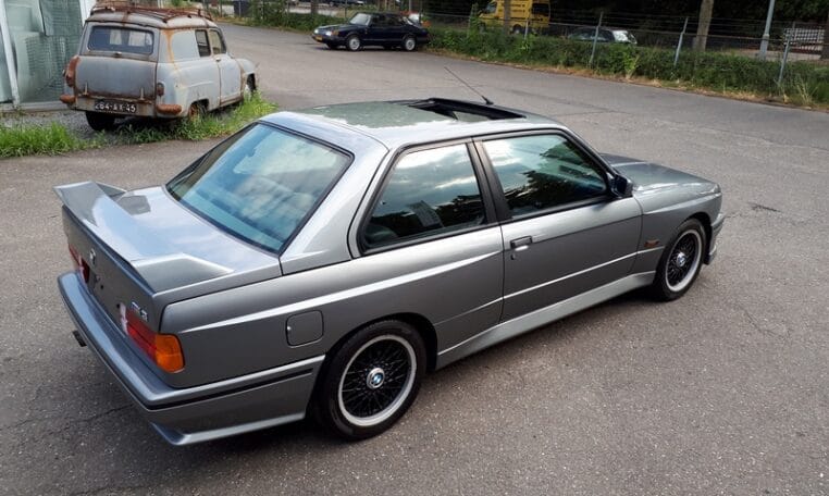 BMW M3 E30 Cecotto Zilvergrijs Met Zwart Leder 87000 Km 0