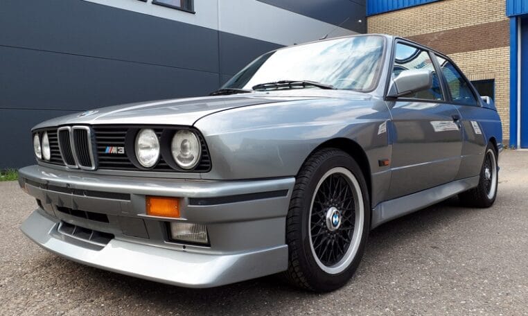 BMW M3 E30 Cecotto Zilvergrijs Met Zwart Leder 87000 Km 0
