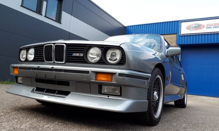 BMW M3 E30 Cecotto Zilvergrijs Met Zwart Leder 87000 Km 0