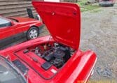 Fiat 1200 Cabriolet Rood Met Zwart Leder 0