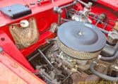 Fiat 1200 Cabriolet Rood Met Zwart Leder 0