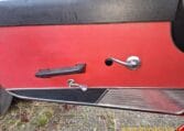 Fiat 1200 Cabriolet Rood Met Zwart Leder 0