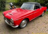 Fiat 1200 Cabriolet Rood Met Zwart Leder 0