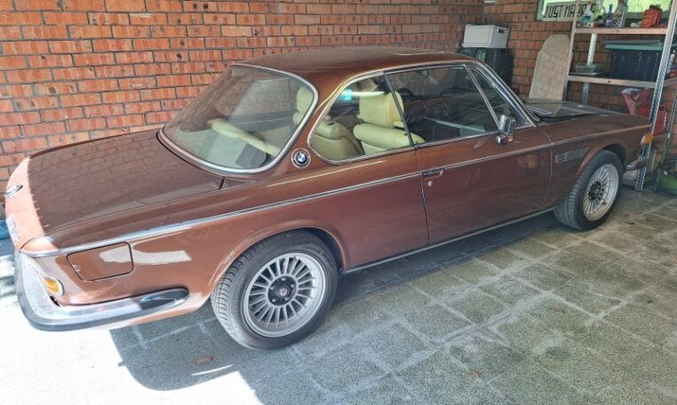 BMW 3.0 CS Sienabraun Met Beige Leder 114000 Km 0