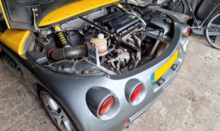 Renault Sport Spider 2.0 16V Racewagen Geel Met Zwart Recaro Sportinterieur 30000 Km 0