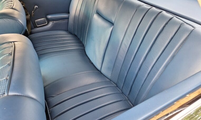 Mercedes Benz 220 SEb Coupé Beige Met Blauw Leder 0