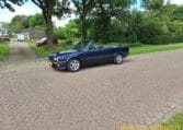 BMW 320i Cabrio E30 Royalblauw Met Blauw Leder 276000 Km 0