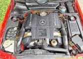Mercedes Benz 500 SL Rood Met Beige Leder 109000 Mijl 0