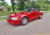 Mercedes Benz 500 SL Rood Met Beige Leder 109000 Mijl 0