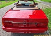 Mercedes Benz 500 SL Rood Met Beige Leder 109000 Mijl 1