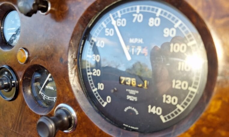 Jaguar XK120 DHC Zwart Met Rood Leder 0