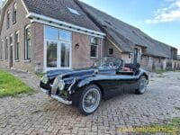 Jaguar XK120 DHC Zwart Met Rood Leder 0