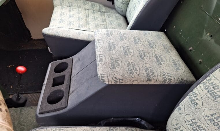 Land Rover Defender 88 Donkergroen Met Groen Stof 21000 Km 0