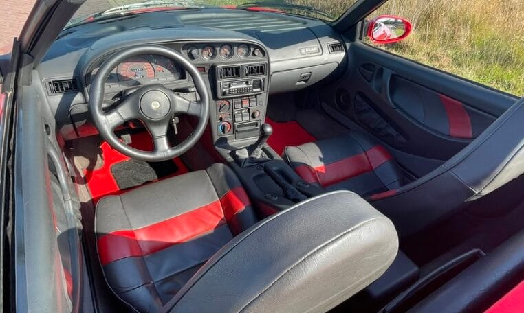 Lotus Elan Rood Met Zwart Leder Interieur 80000 Km 0