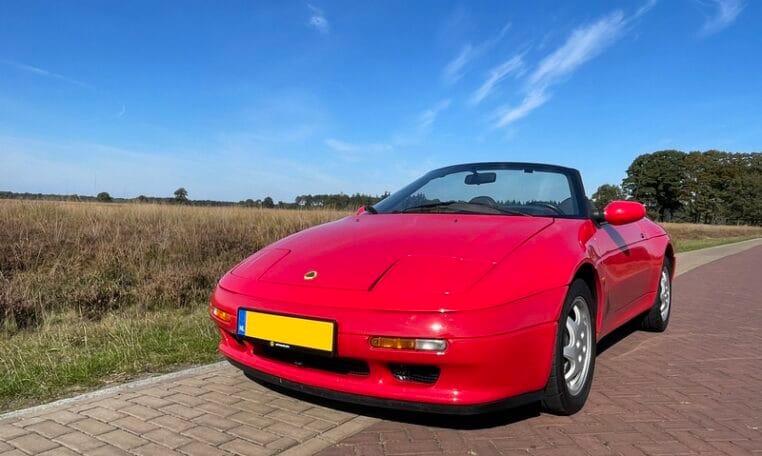 Lotus Elan Rood Met Zwart Leder Interieur 80000 Km 0