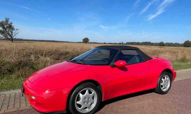Lotus Elan Rood Met Zwart Leder Interieur 80000 Km 0