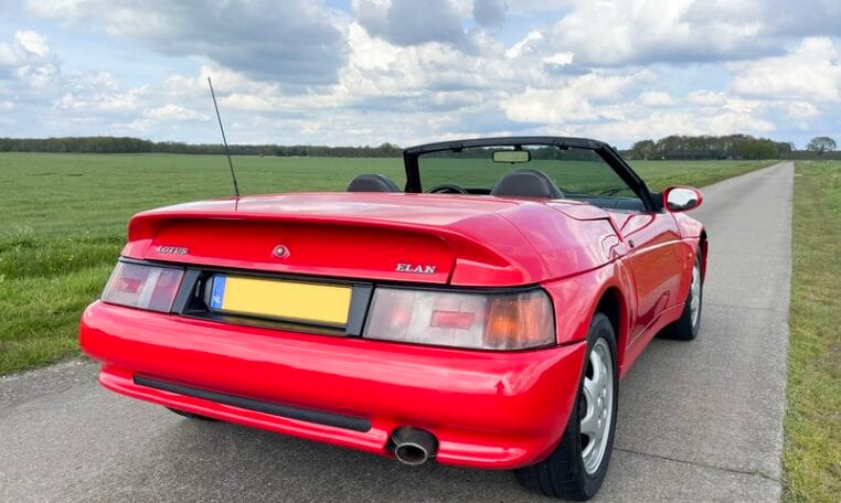 Lotus Elan Rood Met Zwart Leder Interieur 80000 Km 0