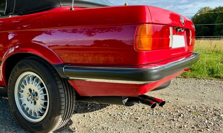 BMW 320i Cabrio E30 Rood Met Zwart Leder 148000 Km 0