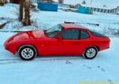 Porsche 924 Coupe Rood Met Zwart Stoffen Interieur 0