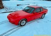 Porsche 924 Coupe Rood Met Zwart Stoffen Interieur 0