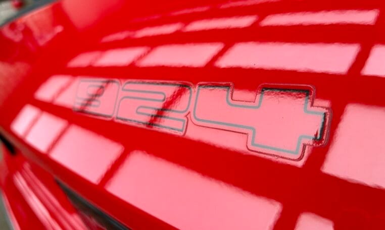 Porsche 924 Coupe Rood Met Zwart Stoffen Interieur 0