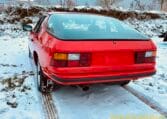 Porsche 924 Coupe Rood Met Zwart Stoffen Interieur 0