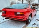 Porsche 924 Coupe Rood Met Zwart Stoffen Interieur 0
