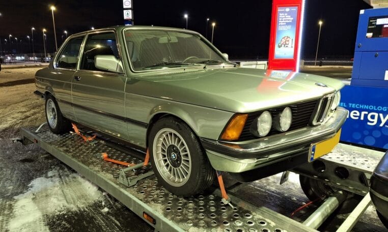 BMW 323i E21 6 Cyl. Groen Met Zwart Stof Recaro Sportinterieur 89000 Km 0