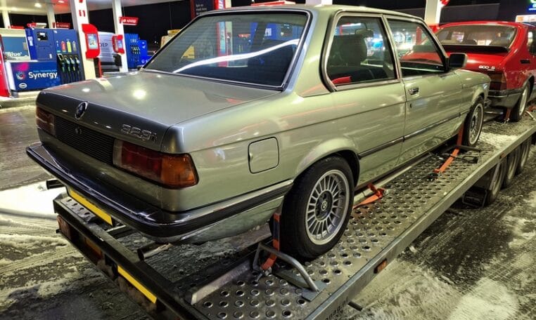 BMW 323i E21 6 Cyl. Groen Met Zwart Stof Recaro Sportinterieur 89000 Km 0