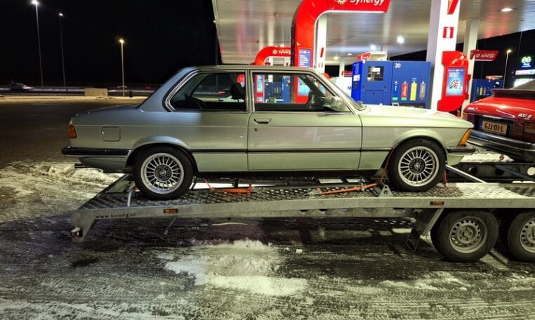 BMW 323i E21 6 Cyl. Groen Met Zwart Stof Recaro Sportinterieur 89000 Km 0