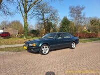 BMW 730i Aut. Donkergroen Met Beige Leder 0