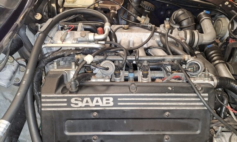 Saab 900 Ep Cabrio Low Pressure Turbo Blauw Met Grijs Leder 174000 Km 0