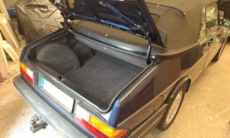 Saab 900 Ep Cabrio Low Pressure Turbo Blauw Met Grijs Leder 174000 Km 0