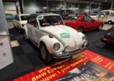 VW Kever 1303S Cabrio Wit Met Zwart Skai Interieur 0