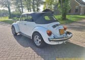 VW Kever 1303S Cabrio Wit Met Zwart Skai Interieur 0