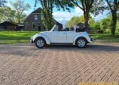 VW Kever 1303S Cabrio Wit Met Zwart Skai Interieur 0