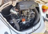 VW Kever 1303S Cabrio Wit Met Zwart Skai Interieur 0