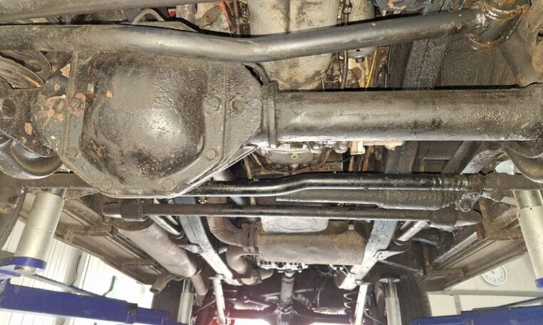 Mercedes 280 GE Kort Grijs Met Zwart Leder LPG 48000 Km 0