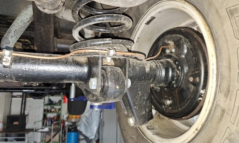 Mercedes 280 GE Kort Grijs Met Zwart Leder LPG 48000 Km 0